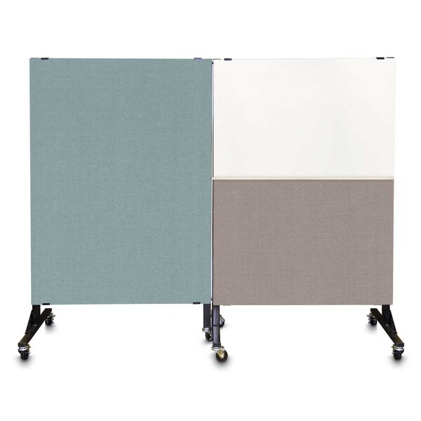 Sliding Door Indoor Enclosed Corkboard, 4